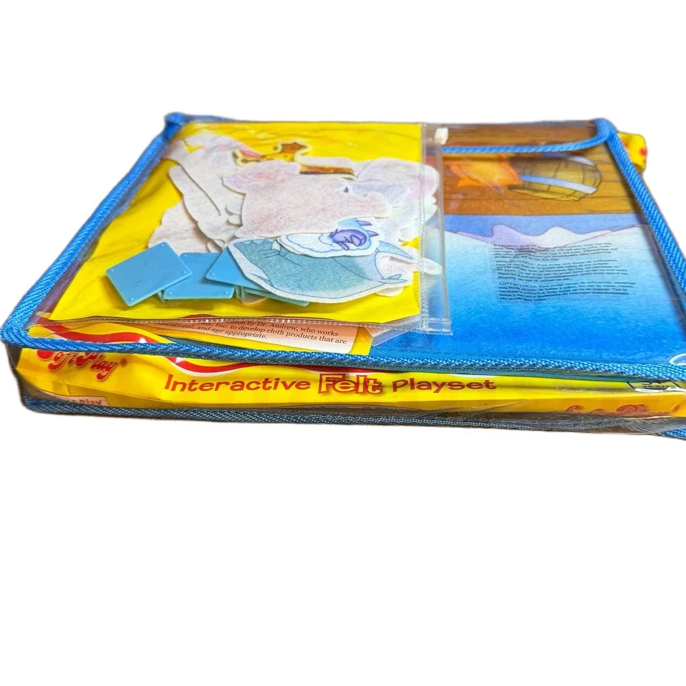 SoftPlay Noahs Ark 3D Felt Playset Bible Story Interactive Educational Toy 25pc